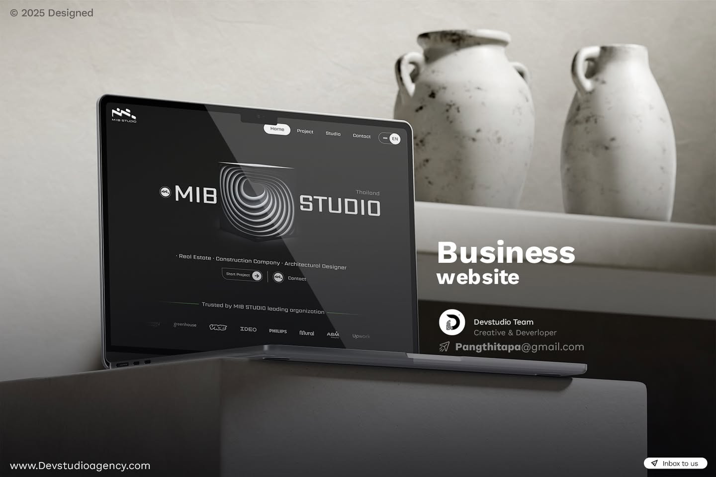 MIB Studio business website